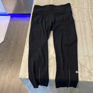 LULULEMON Leggings  FAST AND FREE NULUX CROP 4